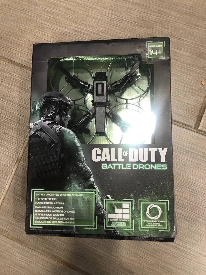 Call of Duty Battle Drones Rechargable Quadcopter 3 Speed 2016  new - Image 1 of 1