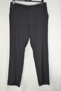 T M Lewin men's navy and blue 100% wool Hackman suit trousers size 36 - Picture 1 of 6