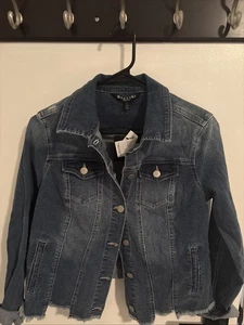 Chaqueta vaquera azul Baccini para mujer talla pequeña nueva con etiquetas 2025 - Imagen 1 de 3