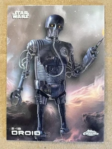 Droide médico 2-1B 2025 Topps cromado Star Wars #101 - Imagen 1 de 2