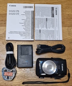Canon IXUS 177 -- 20 MP / 8x Optical Zoom -- Excellent Used Condition. - Picture 1 of 15
