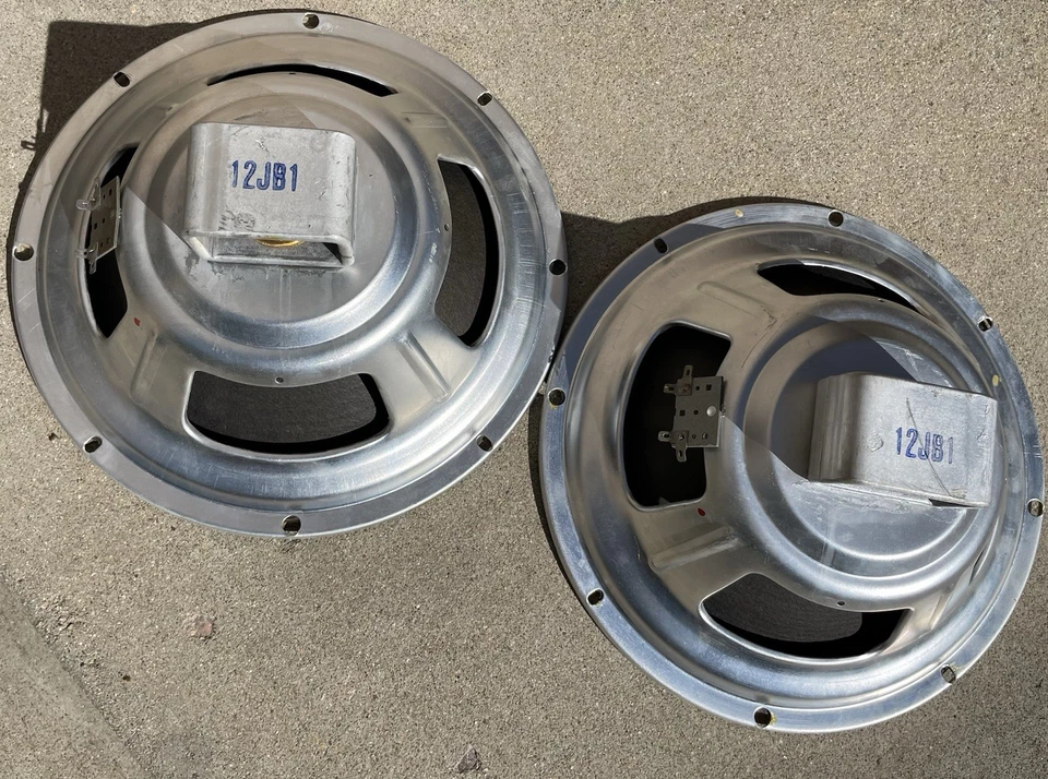 Bonito par (2) altavoces Oxford 12JB1 Alnico 12"" 1964 3,1/3,2 DCR Foto 1 de 4