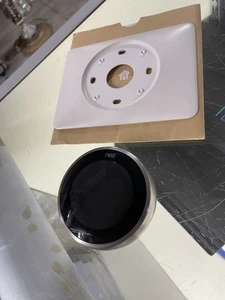 Google Nest Learning Termostato (3a generazione) con Base | A0013 | Inox - Foto 1 di 4