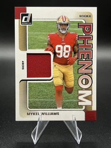 Patch RC Donruss Football Mykel Williams Rookie Phenom 2025 #RPJ-MWS - Foto 1 di 2