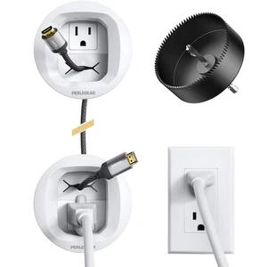 in-Wall Cable Management Kit, TV Cord Hider for Wall Mounted TV and Speakers,... - Bild 1 von 8