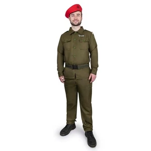 Dress Up America Israeli Soldier Costume for Adults - Army Uniform for Men - Picture 1 of 2