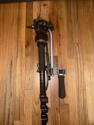 Manfrotto 6080B / Monopod Bogen 3063 Head / Vanizoom - Image 1 of 4