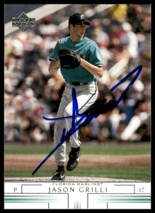 2002 Upper Deck #377 Jason Grilli -Hand Signed Autograph - Picture 1 of 2