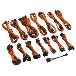 CableMod C-Series ModFlex Cable Kit for Corsair RMi / RMx / RM ORANGE - Picture 1 of 4