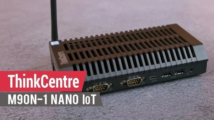 Lenovo ThinkCentre M90n-1 Nano Celeron 4205U 1.8GHz 4GB 128GB NVMe SSD w/ WiFi - Image 1 of 4