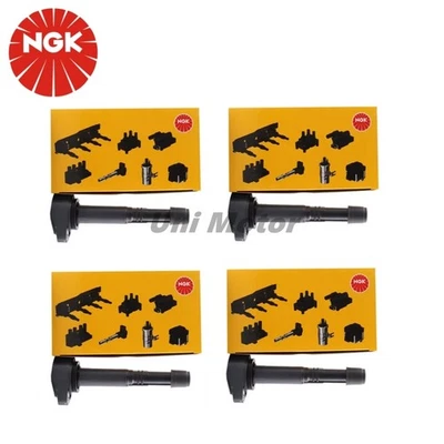 4Pcs OEM NGK Ignition Coils for 2015 -2019 Acura TLX 2013-2017 Honda Accord 2.4L - Image 1 of 4