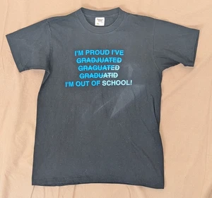 Tennessee River gold schwarz Grafik T-Shirt lustig High School Vintage "I Made It" - L - Bild 1 von 8