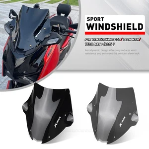 For Yamaha XMAX 300 Tech Max 2025- Sport Wind screen XMAX300 Front Windshield - Picture 1 of 11