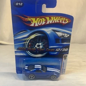 2006 Hot Wheels #12 First Editions 12/38 2006 DODGE VIPER COUPE Blue OH5s - Picture 1 of 5