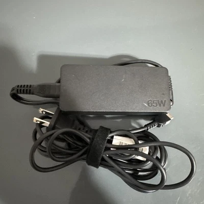 Genuine Lenovo 65W USB-C Laptop Charger AC Adapter 65W SA10R16922 ADLX65YCC2D - Image 1 of 4
