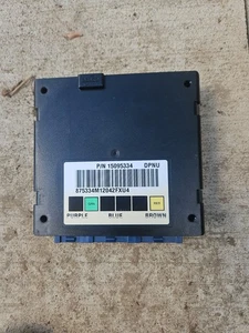 Chevy Silverado GMC Sierra 2500 2002 módulo de control de carrocería debe coincidir OEM 15095334 - Imagen 1 de 4