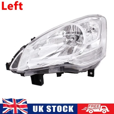 For Peugeot Partner Mk2 Van 2015-2019 Headlamp Passenger Side Left - Image 1 of 4