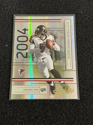 Michael Vick 2004 Playoff Absolute Memorabilia #d /1150 Falcons #5 - Image 1 of 2