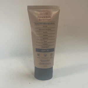 Natürliche mineralische Sonnencreme LSF 30 3 Unzen natürlicher Talg & Zinkoxid - Bild 1 von 3