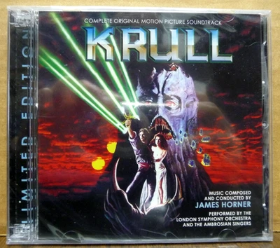 James Horner KRULL Complete Score La La Land Original Film Soundtrack 2-CD NEW - Image 1 of 2