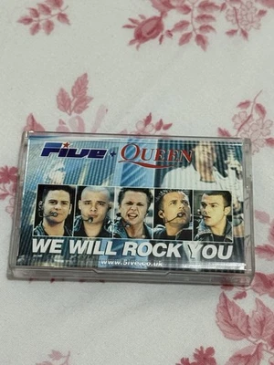 Vintage Five + Queen We Will Rock You Cassette Tape Single 2000 - Image 1 of 3