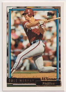 1992 Topps Gold Winner #680 Dale Murphy Philadelphia Phillies - Picture 1 of 2