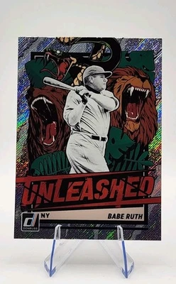 Panini Donruss 2021 - Unleashed Babe Ruth #UNL3 Rapture Foto 1 de 2