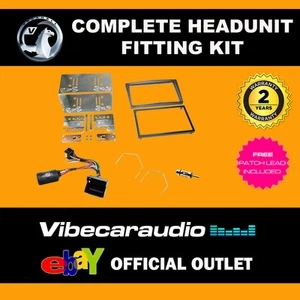 CTKVX33 Vauxhall (Opel) Astra Antara Corsa Doppel DIN Stereo Einbauset dunkelsilber - Bild 1 von 1