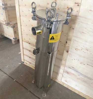 2" NPT In/Outlet Bag Filter Housing Stainless Steel 100 Psi #2 Bag Filtration - Image 1 of 4