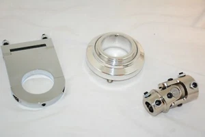 Kit de instalación de columna de dirección de varilla de calle de repuesto 3,5" montaje en piso de caída junta en U - Imagen 1 de 5