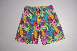 Mens IRON FIST Multicolor Surf Beach Swim Shorts size 34 - Picture 1 of 9