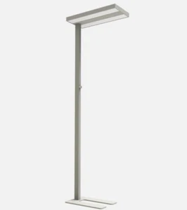 DOTLUX LED-Stehleuchte 1969mm x 288mm ASSIST 70W 4000K dimmbar Aluminium NEU OVP - Bild 1 von 3