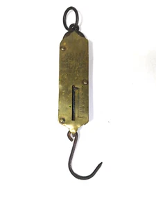 Antique Excelsior Improved Spring Balance Hanging Scale Sargant & Co 50lbs - Picture 1 of 3