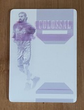 2019-20 NATIONAL TREASURES COLOSSAL LOGOMAN PLATE 1/1 STEVEN ADAMS