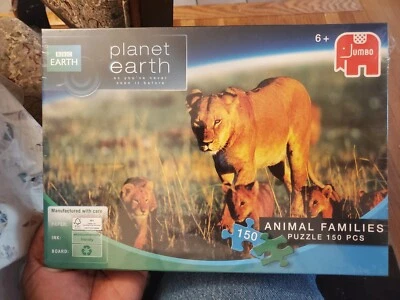 Rompecabezas Jumbo Planet Earth - Animal Families (150 piezas) Foto 1 de 3
