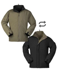 Chaqueta de protección contra el frío reversible ranger green/negro, chaqueta, outdoor, militar -NUEVA- - Imagen 1 de 1