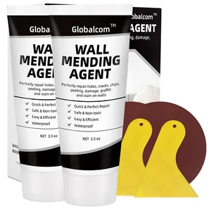 Drywall Repair Putty, 2 Pack Wall Mending Agent, Drywall Patch and Spackle Wall - Picture 1 of 12