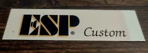 ESP custom HEADSTOCK / LOGO TETE DE GUITARE ESP custom - Bild 1 von 1