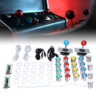 2 Player Arcade DIY Kit 8 Ways Joystick LED Arcade Buttons USB Encoder For A BGS