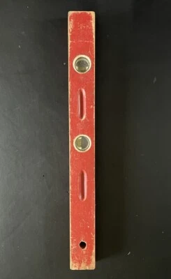 Carpenter’s Level Red Wood 24” Long Vintage  Port Austin Level & Tool Mfg Co - Image 1 of 4