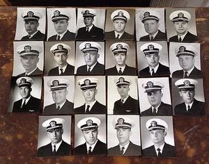 22 Vietnam Ära US Navy Offiziere Fotos USS Randolph Naval Air Station Norfolk 11 - Bild 1 von 12