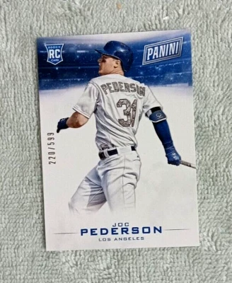 2015 Panini Black Friday Joc Pederson RC Rookie Card #48 ~ 220/599 w/ Top Loader - Image 1 of 4