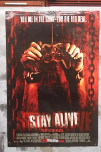 Stay Alive Double Sided Movie Poster 27x40 Inches - Picture 1 of 11