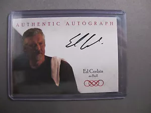 Revenge Season One Ed Corbin As Bull Auto Autogramm signed Karte - Bild 1 von 2
