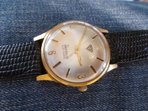 Benrus Electronic schöne 34,5mm Herrenuhr funktioniert nicht - Bild 1 von 9