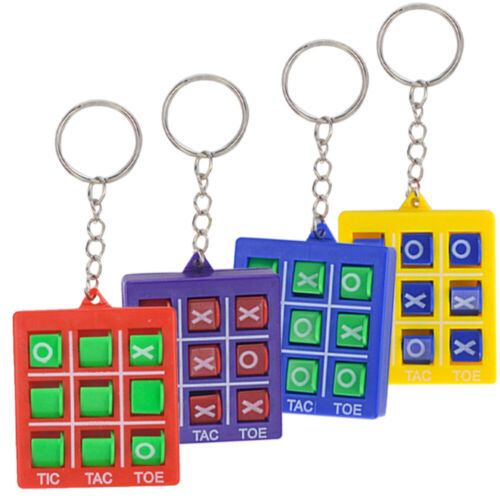 4 Pcs Party Chess Key Chains for Kids Toe Backpack