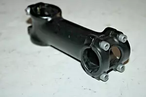 Bike Stem 1 1/8" Treadless 100mm 9º Rise 25.4mm Black MTB Touring USA Shipper - Picture 1 of 9