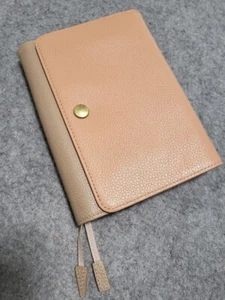 Hobonichi Techo Notebook Cover A6 Original Size Rose Macaron Leather Hobonichi - Picture 1 of 5