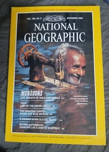 National Geographic December 1984 Monsoons, Route 1, Whales, South Asia - No Map - Bild 1 von 1