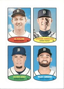 Detroit Tigers - Stamps Sticker - Al Kaline / Riley Greene - 2023 Topps Heritage - Bild 1 von 2
